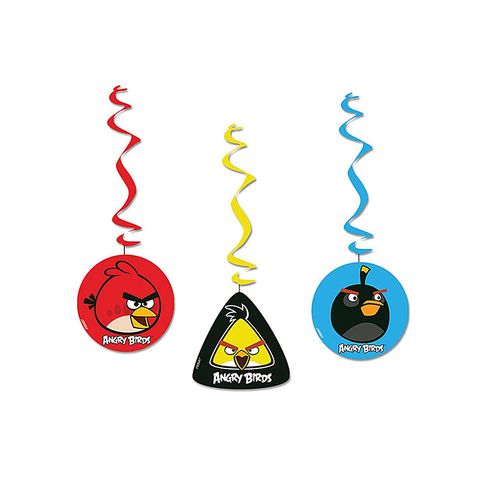 BALON EVİ ANGRY BIRDS KLASİK ASMALI İP SÜS