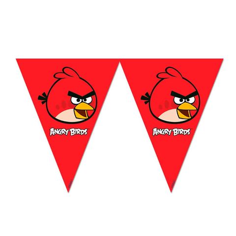 BALON EVİ ANGRY BIRDS KLASİK ÜÇGEN BAYRAK SET