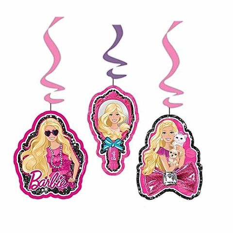 BALON EVİ BARBIE KLASİK ASMALI İP SÜS - 1