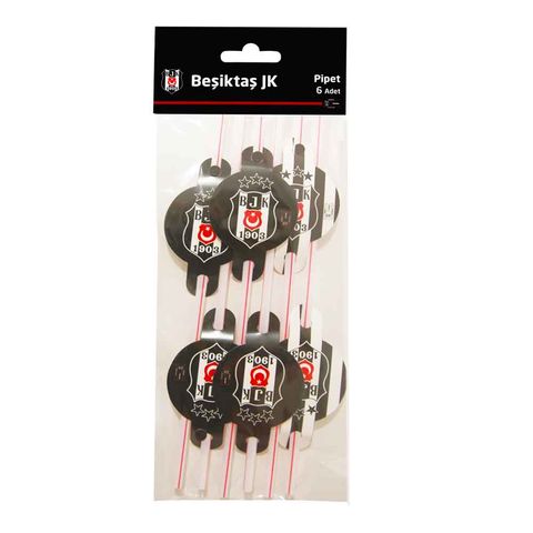 BALON EVİ BEŞİKTAŞ LİSANSLI PİPET (6 AD)