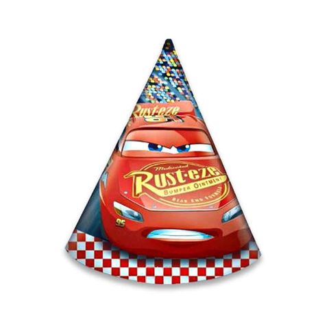 BALON EVİ CARS 3 KÜLAH ŞAPKA (6 AD)