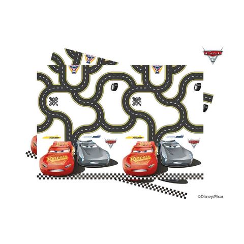 BALON EVİ CARS 3 MASA ÖRTÜSÜ 120x180 cm