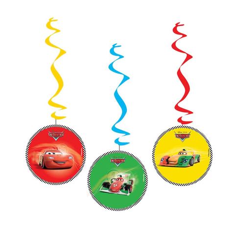 BALON EVİ CARS ASMALI İP SÜS - 1