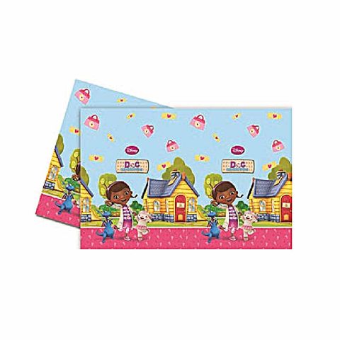 BALON EVİ DOC MCSTUFFINS MASA ÖRTÜSÜ 120x180 cm