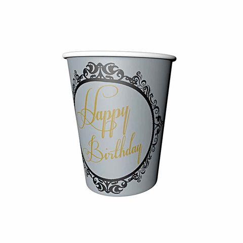 BALON EVİ ELEGANT STRIPE BARDAK 220/240cc (8AD) - 1