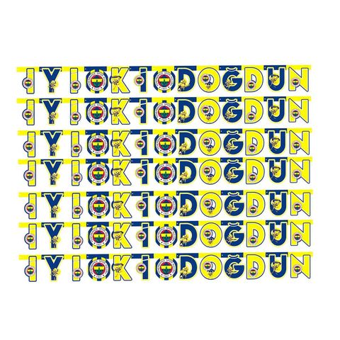 BALON EVİ FENERBAHÇE LİSANSLI İYİKİ DOĞDUN SET