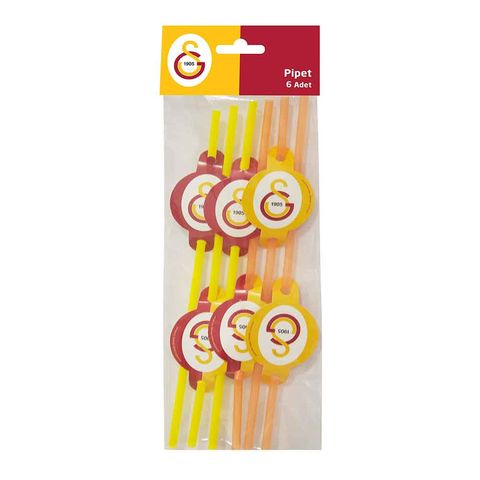 BALON EVİ GALATASARAY LİSANSLI PİPET (6 AD)
