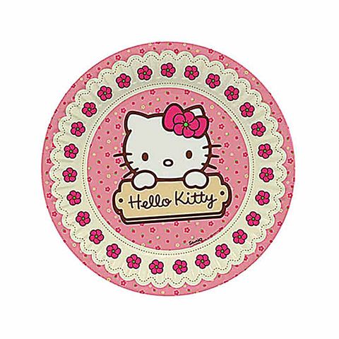 BALON EVİ HELLO KITTY TABAK 23 CM (8 AD)