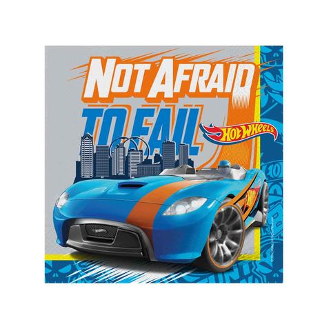 BALON EVİ HOT WHEELS KAĞIT PEÇETE 33X33 cm (16 AD)