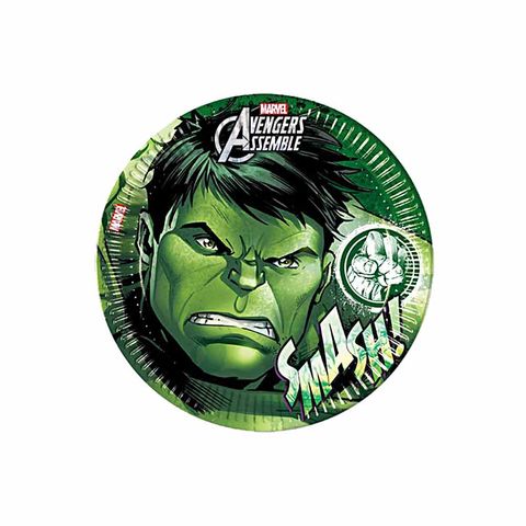 BALON EVİ HULK TABAK 23 CM (8AD)