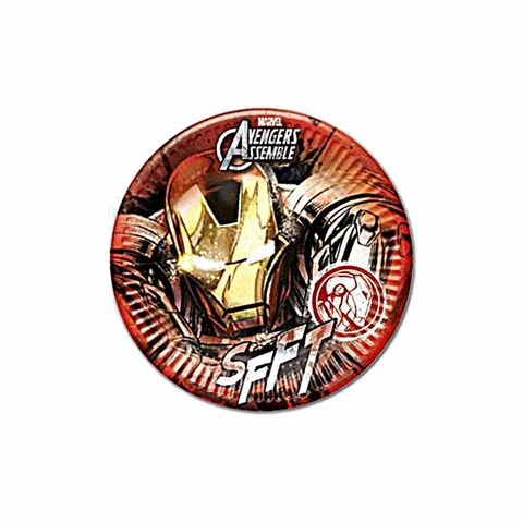 BALON EVİ IRON MAN TABAK 23 CM (8AD)
