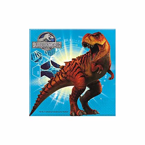 BALON EVİ JURASSIC WORLD KAĞIT PEÇETE 33X33 cm (20