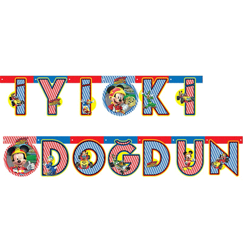 BALON EVİ MICKEY PLAYFUL İYİKİ DOĞDUN SET