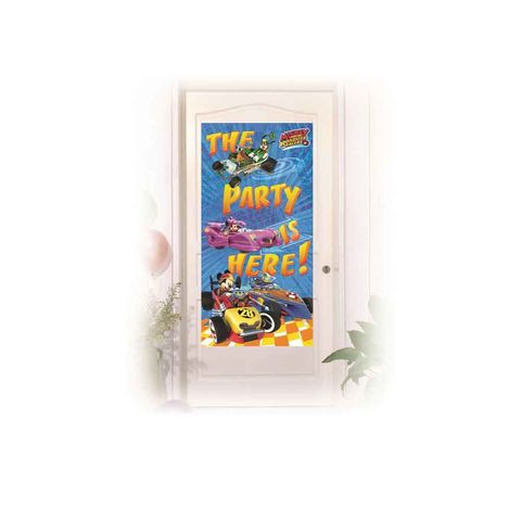 BALON EVİ MICKEY ROADSTER KAPI BANNER