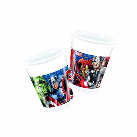 BALON EVİ MIGHTY AVENGERS BARDAK 180/200 cc (8 AD) - 1