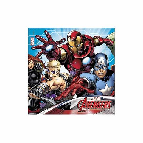 BALON EVİ MIGHTY AVENGERS KAĞIT PEÇETE 33X33 cm (2