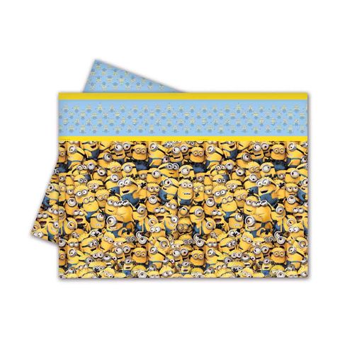 BALON EVİ MINIONS MASA ÖRTÜSÜ 120x180 cm
