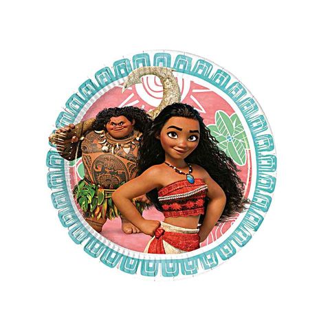 BALON EVİ MOANA TABAK 23 CM (8AD)