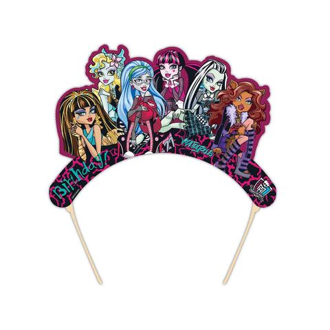 BALON EVİ MONSTER HIGH KLASİK TAÇ (6 ADET) - 1