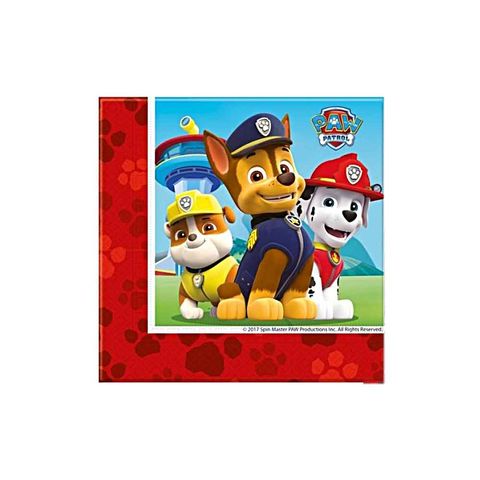 BALON EVİ PAW PATROL LETS ROLL PEÇETE 33X33 cm (20