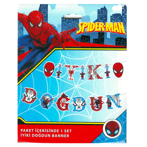 BALON EVİ SPIDERMAN ULTIMATE İYİKİ DOĞDUN SET