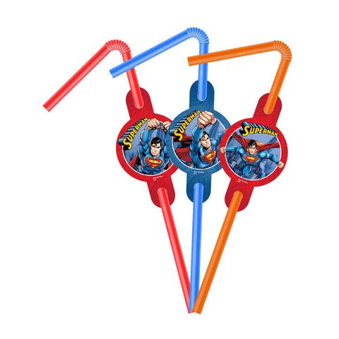 BALON EVİ SUPERMAN PİPET (6 AD)