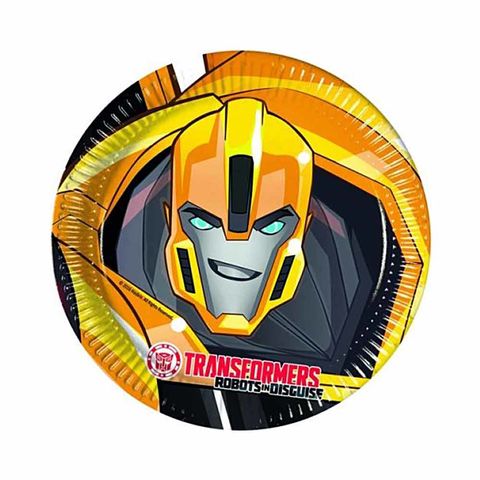 BALON EVİ TRANSFORMERS TABAK 23 CM (8AD)