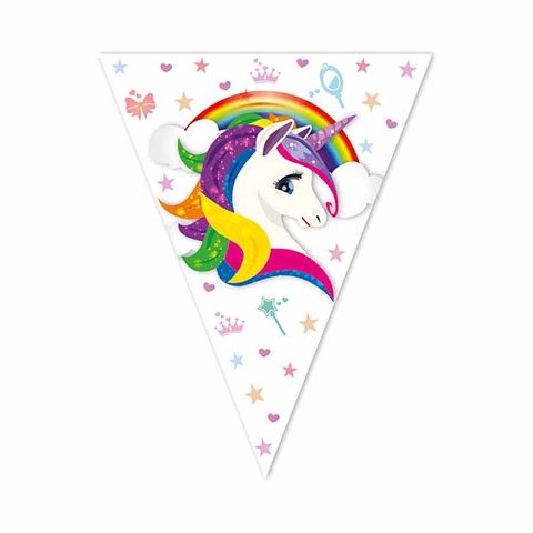 BALON EVİ UNICORN BAYRAK SET