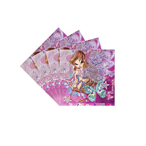 BALON EVİ WINX BUTTERFLIX KAĞIT PEÇETE 33x33cm (16