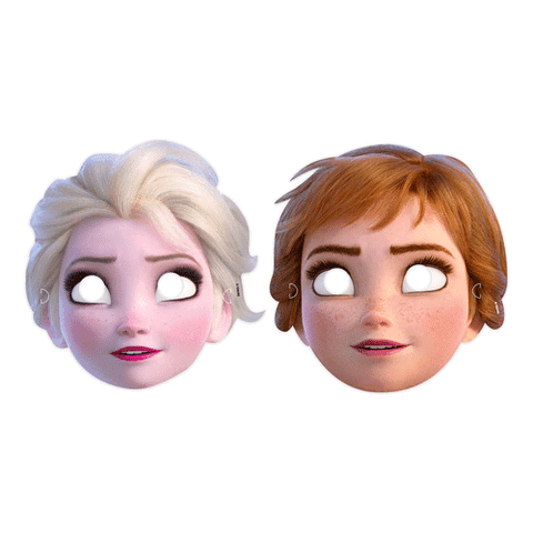 BALONEVİ FROZEN 2 MASKE 6 ADET - 1