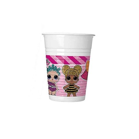 BALONEVİ LOL SURPRISE BARDAK 180/200ML (8 AD.)