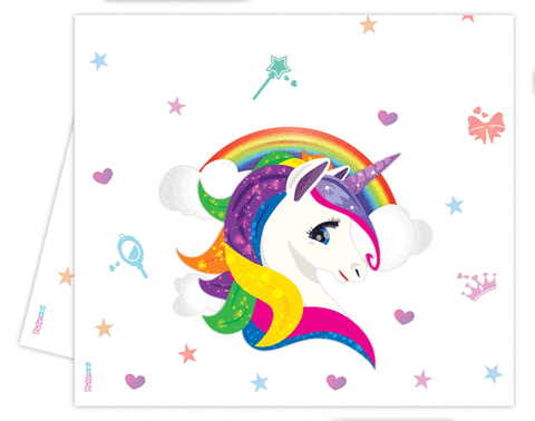 BALONEVİ UNICORN MASA ÖRTÜSÜ 120*180 CM