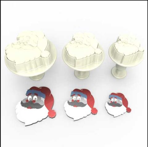 PLASTİK NOEL BABA BASMALI KUPAT RP10106