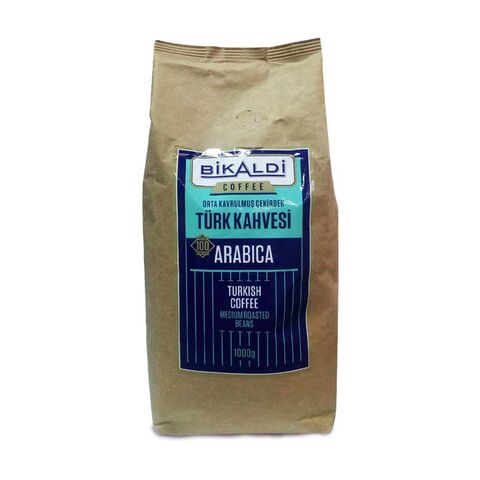 BİKALDİ ORTA KAVRULMUŞ ÇEKİRDEK TÜRK KAHVESİ 1 KG - 1