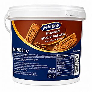 BİSKÜVİ KREMASI PARÇACIKLI MC VITIES 5 KG - MC VITIES