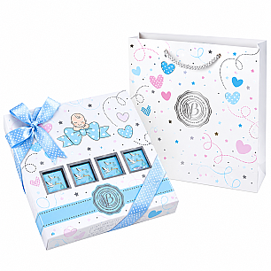 BOLÇİ CH094 MADLEN BEBEK MAVİ KUTU 312 GR - BOLÇİ