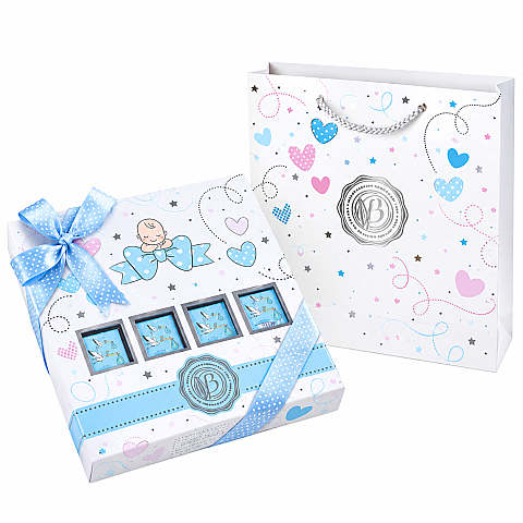 BOLÇİ CH094 MADLEN BEBEK MAVİ KUTU 312 GR - 1