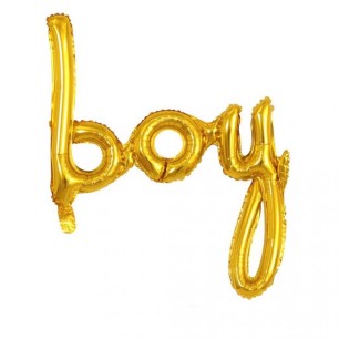 BOY GOLD/ GÜMÜŞ FOLYO BALON 40 İNÇ - DİĞER