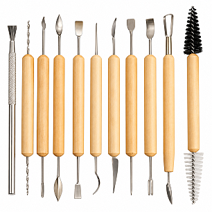 BS-210 METAL UÇLU AHŞAP MODELLEME SETİ - PASTIME