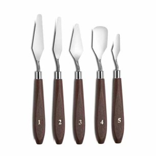 METAL UÇLU 5'Lİ SPATULA SET - DİĞER