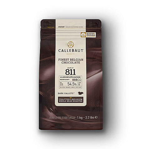 CALLEBAUT DROP 2'Lİ PAKET ( BEYAZ W2 1 KG - BİTTER 811 1 KG ) - 3