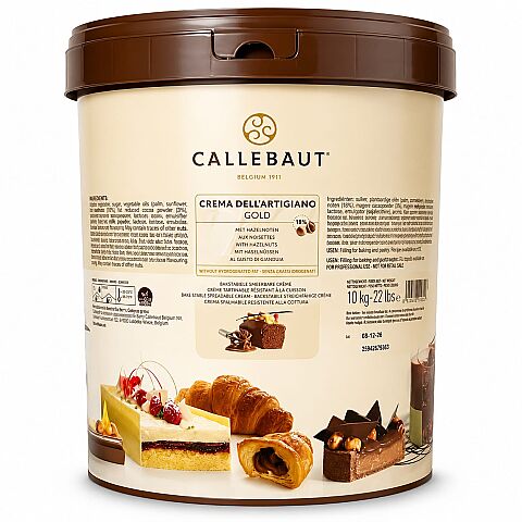 CALLEBAUT ARTİGİANO GOLD %18 FINDIK PRALİN 10 KG - 1