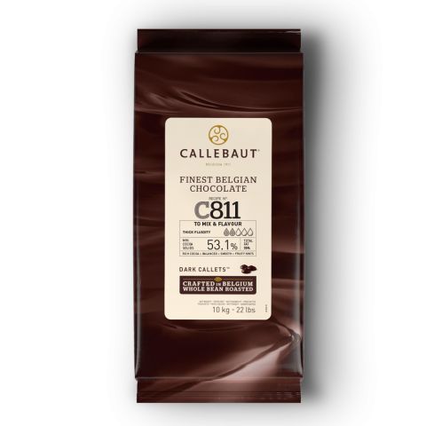CALLEBAUT BİTTER DROP ÇİKOLATA 10 KG 54 LÜK C811 - 1