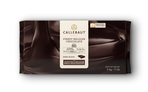 CALLEBAUT BİTTER KUVERTÜR ÇİKOLATA 54'LÜK 5 KG 811 - 1