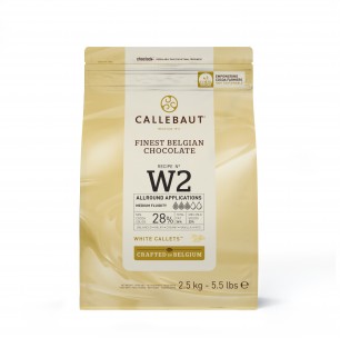 CALLEBAUT DROP BEYAZ ÇİKOLATA 2,5 KG - CALLEBAUT