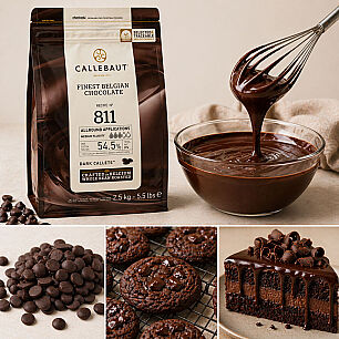 CALLEBAUT DROP BİTTER ÇİKOLATA 2.5 KG - 2