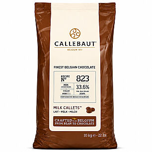 DROP SÜTLÜ ÇİKOLATA 10 KG 33.6 823 ( BELÇİKA ÇİKOLATASI) - CALLEBAUT