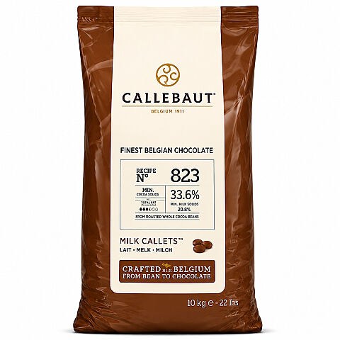  DROP SÜTLÜ ÇİKOLATA 10 KG 33.6 823 ( BELÇİKA ÇİKOLATASI) - 1