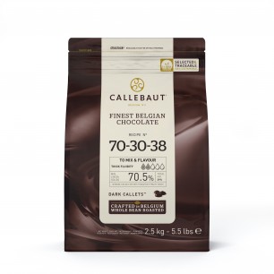 CALLEBAUT EXTRA BİTTER DROP ÇİKOLATA 2,5 KG - CALLEBAUT