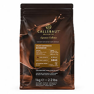 CALLEBAUT ORGINAL CHOCOLATE VELVET ECUADOR-1 KG - CALLEBAUT